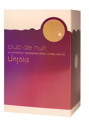Armaf Club De Nuit Untold for Men Eau de Parfum Spray, 3.6 Ounce