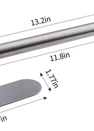 Paper Towel Holders for Kitchen,Paper Towels Bulk  Self Adhesive Under Cabinet,Both Available in Adhesive and Screws,Stainless Steel