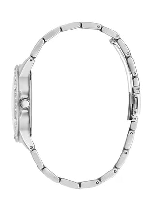 Guess Round 36mm Silver Dial Analog Women Watch - U1349L1M