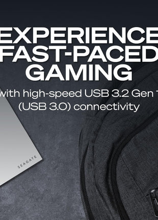 Seagate Game Drive for PlayStation庐 Consoles 5 TB External Hard Drive - USB 3.2 Gen 1, Officially-License (STLV5000100)
