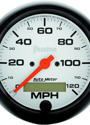 Auto Meter 5887 Phantom In-Dash Electric Speedometer,3.375 in. , Black