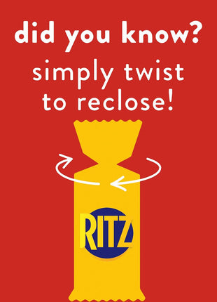 RITZ Fresh Stacks Original Crackers, Party Size, 16 Multi Snack Packs | Travel Snacks, Individually Wrapped