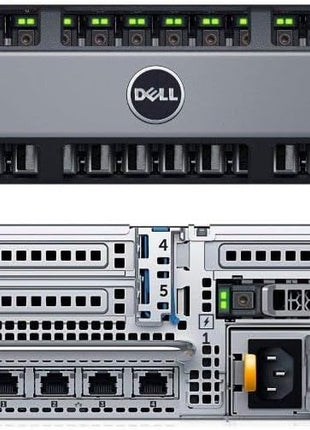 Dell PowerEdge R730xd Server 24B SFF 2U, 2X Intel Xeon E5-2690 v4 2.6Ghz (28-cores Total), 128GB DDR4 RAM, 4X 1.2TB 10K SAS 2.5" 12Gb/s HDD, H730P 2GB RAID, NIC 10Gb + I350 1Gb (Renewed)