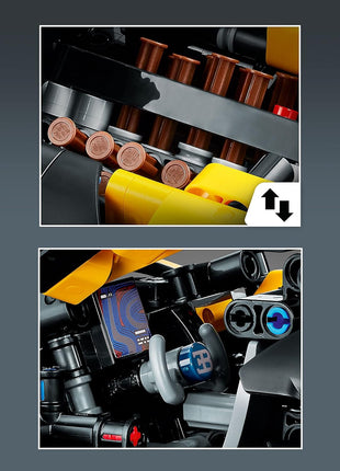 LEGO Technic Bugatti Bolide Racing Car Building Set - Model and Race Engineering Toy for Back to School, Collectible Sports Car Construction Kit for Boys, Girls, and Teen Builders Ages 9+, 42151