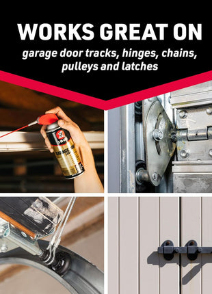 3-IN-ONE Garage Door Lubricant with SMART STRAW SPRAYS 2 WAYS, 11 OZ