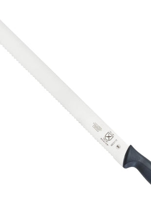 Mercer Culinary M23210 Millennia Black Handle, 10 Inch Wide Wavy Edge, Bread Knife