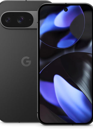 Google Pixel 9 - Unlocked Android Smartphone with Gemini, 24-Hour Battery, Advanced Camera, and 6.3" Actua Display - Obsidian - 128 GB