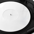 Turntable Mat Record Platter Slipmat: Acrylic Record Player Platter Vinyl Slip Mats for Turntables Antistatic Tighter & Defined Bass, White