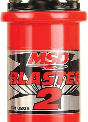 MSD 8202 Ignition Canister Coil Blaster 2 Series High Performance, Red, 6-series ignition