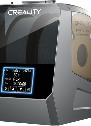 2026 New Official CREALITY Space Pi Filament Dryer Plus, 2 Spools Double 360° 160W PTC Fast Heating 3D Printer Filament Dryer Box, 4''LCD Touch Screen, One-Key Set Filament Drying for PLA PETG ABS TPU