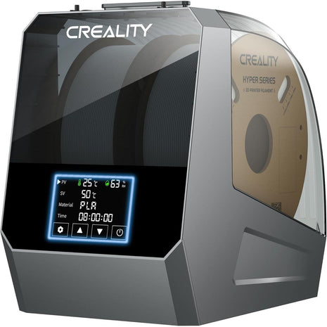 2026 New Official CREALITY Space Pi Filament Dryer Plus, 2 Spools Double 360° 160W PTC Fast Heating 3D Printer Filament Dryer Box, 4''LCD Touch Screen, One-Key Set Filament Drying for PLA PETG ABS TPU