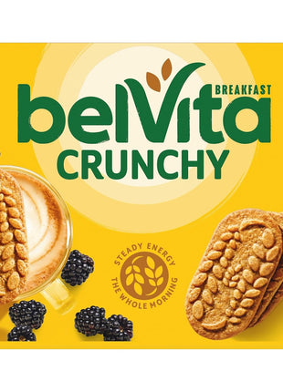 belVita Breakfast Bars Biscuits, Cinnamon Brown Sugar, Value Pack, 12 Packs (4 Biscuits Per Pack)