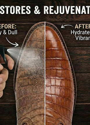 Bickmore Exotic 8oz - Specially Formulated Leather Spray Used to Clean Condition Polish and Protect Exotic Leathers & Reptile Skins