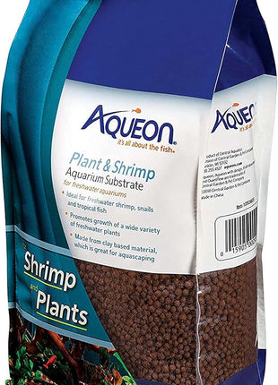 Aqueon Plant and Shrimp Aquarium Substrate, Aqua Soil for Fish Tanks, 5 Pounds