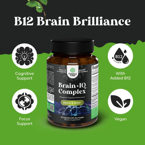 Bundle of Nootropic Memory Supplement for Brain Support - Memory Pills for Brain Boost and Natural Energy Booster, Sam-E 200mg Mood Support Supplement for Brain Support and Liver Detox Cleanse