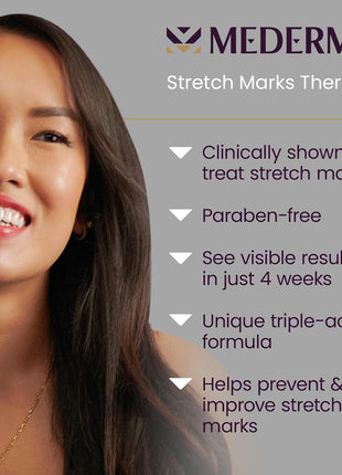 Mederma Stretch Marks Therapy, Helps Prevent and Treat Stretch Marks, Safe to Use When Pregnant, Pregnancy Skin Care, 5.29 oz (150g)