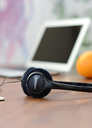 Koss KPH7 Lightweight Portable Headphone, Black