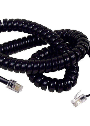 Belkin F8V101-12-BK 12' Coiled Telephone Handset Cord - Black