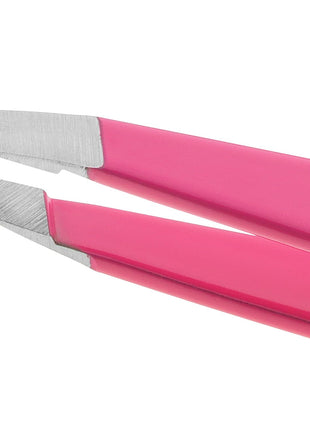 Tweezerman Slant Tweezer – Tweezerman Tweezers for Eyebrows Neon Pink