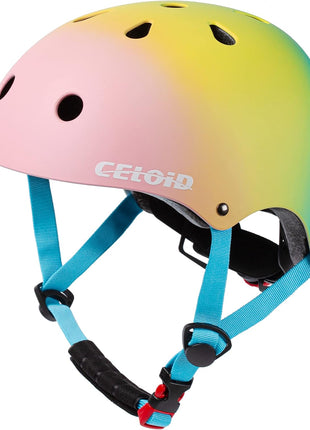 Kids Bike Helmet,Toddler Skateboard Helmets for Ages 2-3-5-8-14 Years Boys Girls,Adjustable Multi-Sport Bicycle Skateboarding Football Roller Skating Scooter Rollerblade Balance Bike Helmet