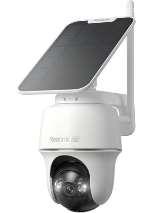 REOLINK Argus PT Ultra First 4K Solar Security Cameras Wireless Outdoor | 360° Pan Tilt Auto-Tracking, 8MP Color Night Vision, 2.4/5 GHz Wi-Fi 6, No Subscriptions, Home Hub Compatible