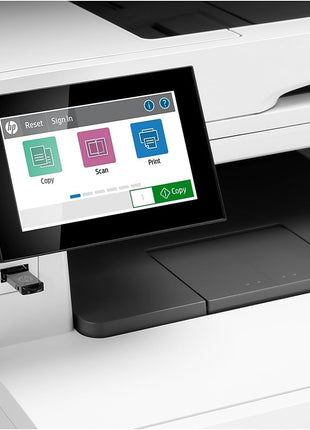 HP Color LaserJet Enterprise M480f Multifunction Duplex Printer, Print, scan, Copy, Fast speeds, Easy Setup, Advanced Security, Best for Small Teams, Ethernet/USB only (3QA55A)