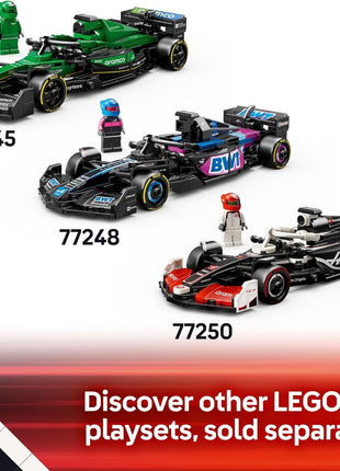 LEGO Speed Champions Ferrari SF-24 F1 Race Car Toys - Building Sets for Kids, Boys & Girls, Ages 10+ - Ferrari F1 Model Car Kits for Display or Play - Gift Ideas for Birthdays and Fans - 77242
