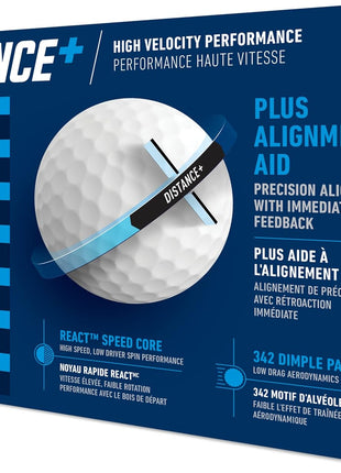 TaylorMade Golf Distance+ Golf Balls