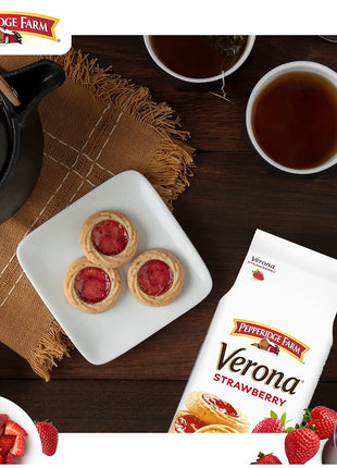 Pepperidge Farm Verona Strawberry Thumbprint Cookies, 6.75 Oz