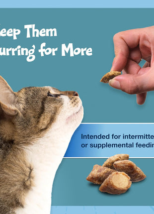 Blue Buffalo Bursts Seafood Crunchy & Creamy Cat Treats, 2 oz, 6 ct | Real Fish First, Crunchy Shell with Creamy Center, No Poultry By-Product, Corn, Wheat, or Soy