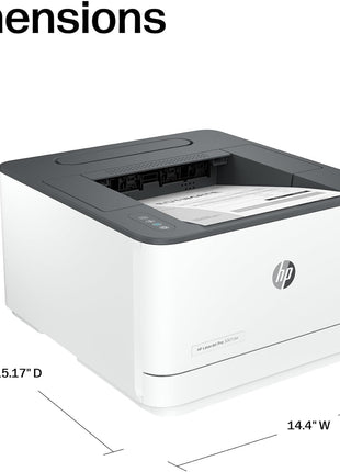 HP Laserjet Pro 3001dw Wireless Black & White Printer, Best-for-Office (3G65OF)