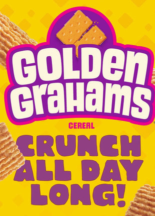 Golden Grahams Breakfast Cereal, Whole Grain, Giant Size, 27.6 oz | Graham Cracker Taste, 14g Whole Grain per Serving, 12 Vitamins per Serving, Great for Snack Recipes