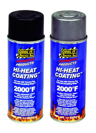 Thermo Tec 12001 Black High Heat Coating 12 oz