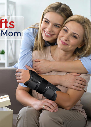 FEATOL Wrist Brace Hand Brace, Carpal Tunnel Wrist Splint Night Support for Women Men, Pain Relief Support  Tendonitis, Arthritis, Sprain, Right Hand, Small/Medium