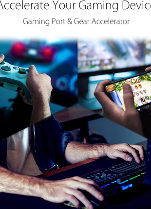 ASUS RT-AX82U (AX5400) Dual Band WiFi 6 Extendable Gaming Router, Gaming Port, Mobile Game Mode, Aura RGB, Included AiProtection Pro Security, Instant Guard, VPN, AiMesh Compatible
