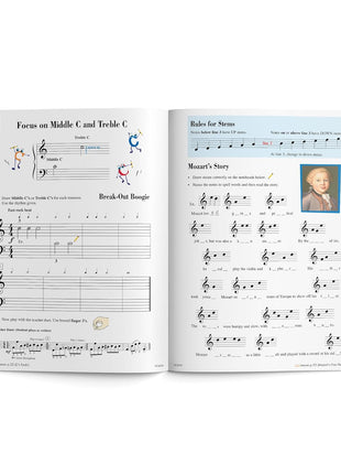 Piano Adventures: Theory Book - Level 1, 2nd Editon | Beginner Piano Theory Workbook | Music Note Reading and Ear Training for Early Learners | Faber Piano Book for Kids | Sheet Music Songbook