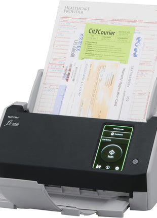 RICOH fi-8040 Fast Front Office & Desktop Document, Receipt, ID Card Scanner with 50 Page Auto Feeder and PC-Less DirectScan Network Scanning Capability