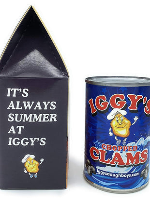 Iggy's Clam Cake Mix and Chopped Clams (Clam Cakes) NOW FEATURING 50% MORE CLAMS! (15oz can)
