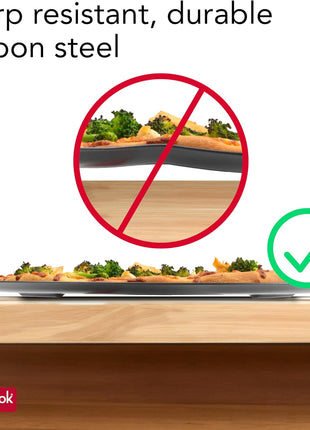 GoodCook AirPerfect Nonstick 16 Pizza Pan ? Pizza Tray for Oven, Perforated Round Pizza Pan, Carbon Steel Baking Pan, Homemade, Frozen & Leftover Slices