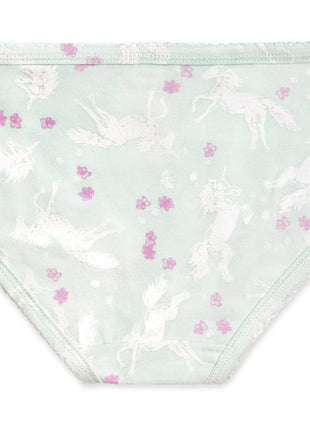 Burt's Bees Baby Baby Toddler Girl Underwear, Organic Cotton, Pack of 5, Planets & Unicorns, 4-5T
