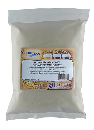 Organic Light Dried Malt Extract DME - Maltoferm 10001-1 Lb