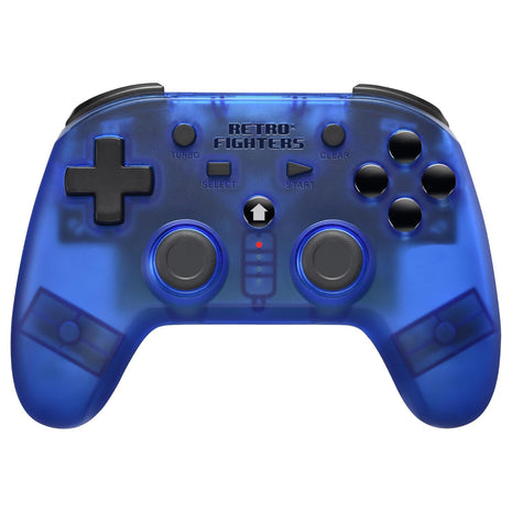 Retro Fighters Defender Next-Gen PS1 - PS2 - PS3 - PS Classic - Switch & PC Compatible Wireless Controller, Blue