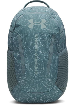 Under Armour Unisex-Adult Hustle 6.0 Backpack, (002) Black/Black/White, One Size Fits Most