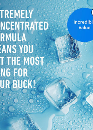 Essential Values 32 uses Ice Machine Cleaner (Gallon / 3.78), Descaler | Ice Maker Cleaner Compatible with: Whirlpool 4396808, Manitowac, Ice-O-Matic, Scotsman, Follett & More!