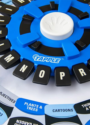 USAOPOLY The Original TAPPLE, The Fast-Paced Family Board Game,Choose a Category & Race Against The Timer to be The Last Player,Learning Word Game for Ages 8 & Up, 2-8 Players, 15-20 Minute Play Time