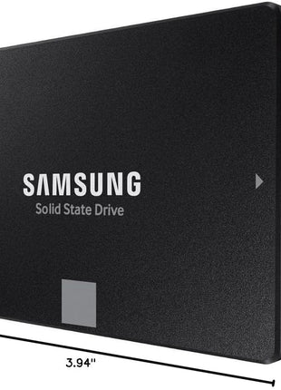 SAMSUNG 870 EVO 4TB 2.5 Inch SATA III Internal SSD (MZ-77E4T0B/AM) , Black