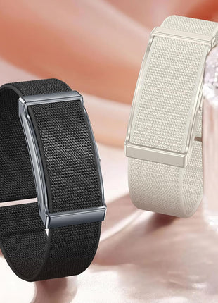 Smart Bracelet for Women and Men with 2 Bands, Screenless Fitness Tracker No Screen Lightweight for 100+ Sports IP68 Waterproof Wearable Activity Wristband Heart Rate Sleep Monitor