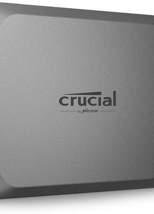 Crucial X9 Pro 1TB Portable SSD, Up to 1050MB/s Read & Write, 3.2 USB-C, External Solid State Drive, Durable Storage for PC & Mac, for Content Creators & Videographers, Silver - ? CT1000X9PROSSD9
