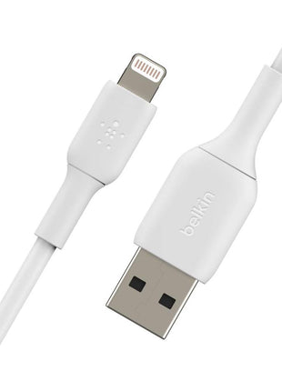 Belkin CAA001bt0MWH BOOST UP CHARGE Lightning to USB-A Cable, 6 Inches