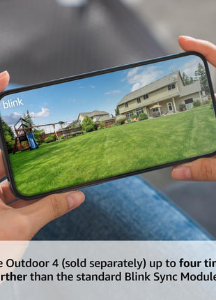 Blink Sync Module XR — System hub for all Blink devices, go up to 400 feet from your home with extended range for Outdoor 4